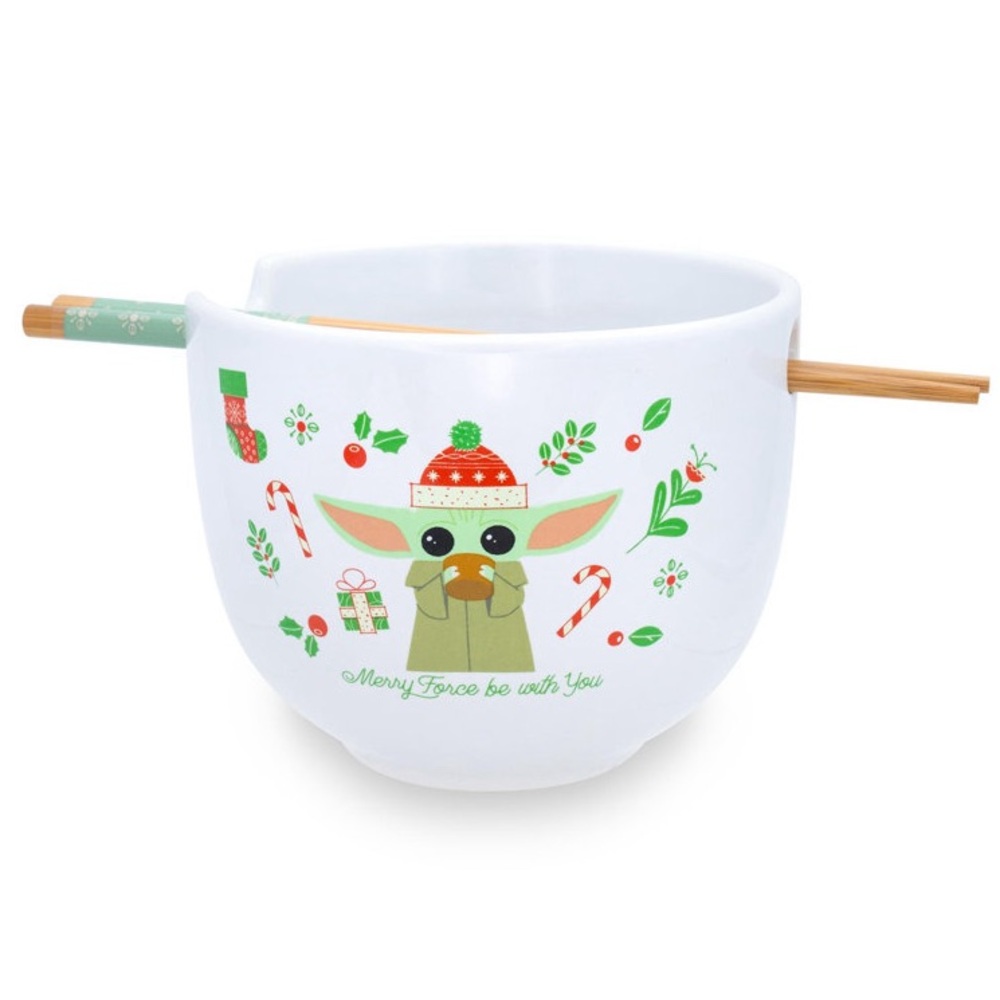 Disney Star Wars Baby Yoda Ramen Bowl and Chopsticks Set